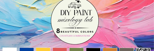 Introducing the DIY Paint Mixology Lab - 8 Color Sampler Box!