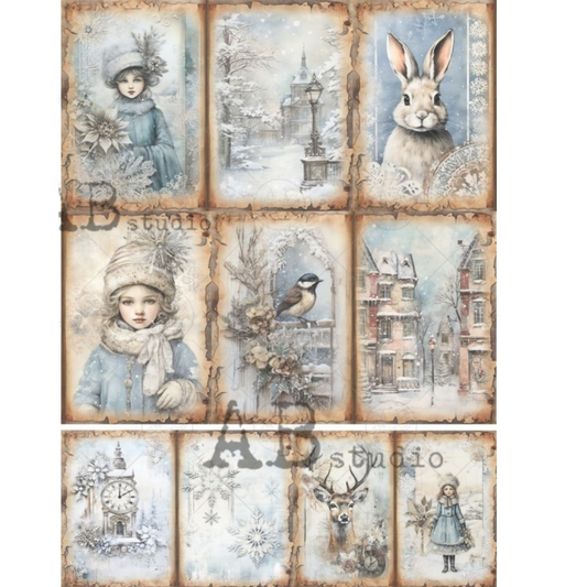 European Holiday Tags