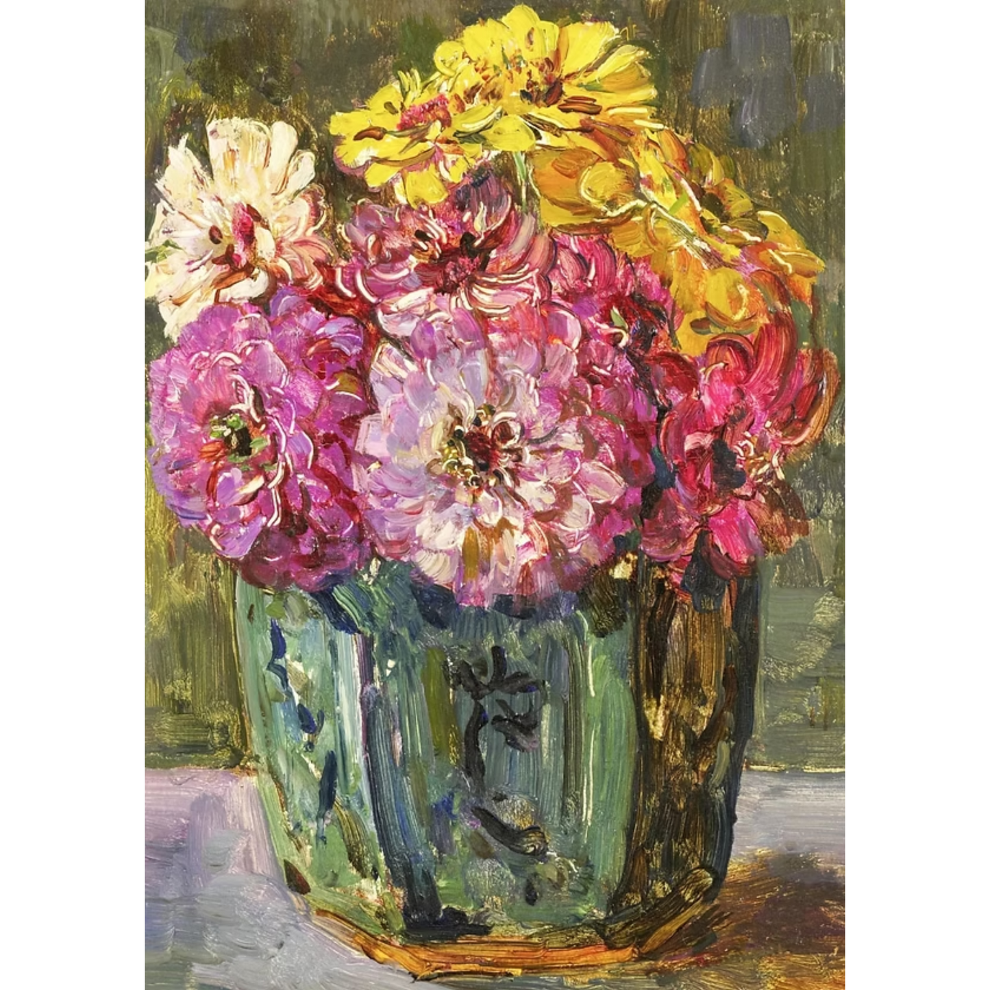 "Artisan Flowers" decoupage paper set from Made by Marley. Page 3 of 3 sheet set. Available at Milton's Daughter.