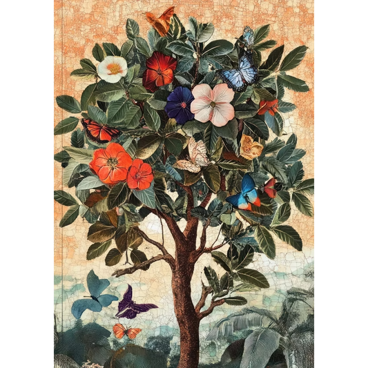 "Butterbush" decoupage paper from Made by Marley. Page 1 of 3 sheets. Available at Milton's Daughter.