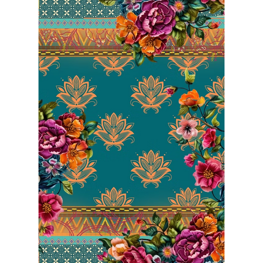 "Check Me Out" decoupage paper from Made by Marley. Page 2 of 3 sheet set. Available at Milton's Daughter.