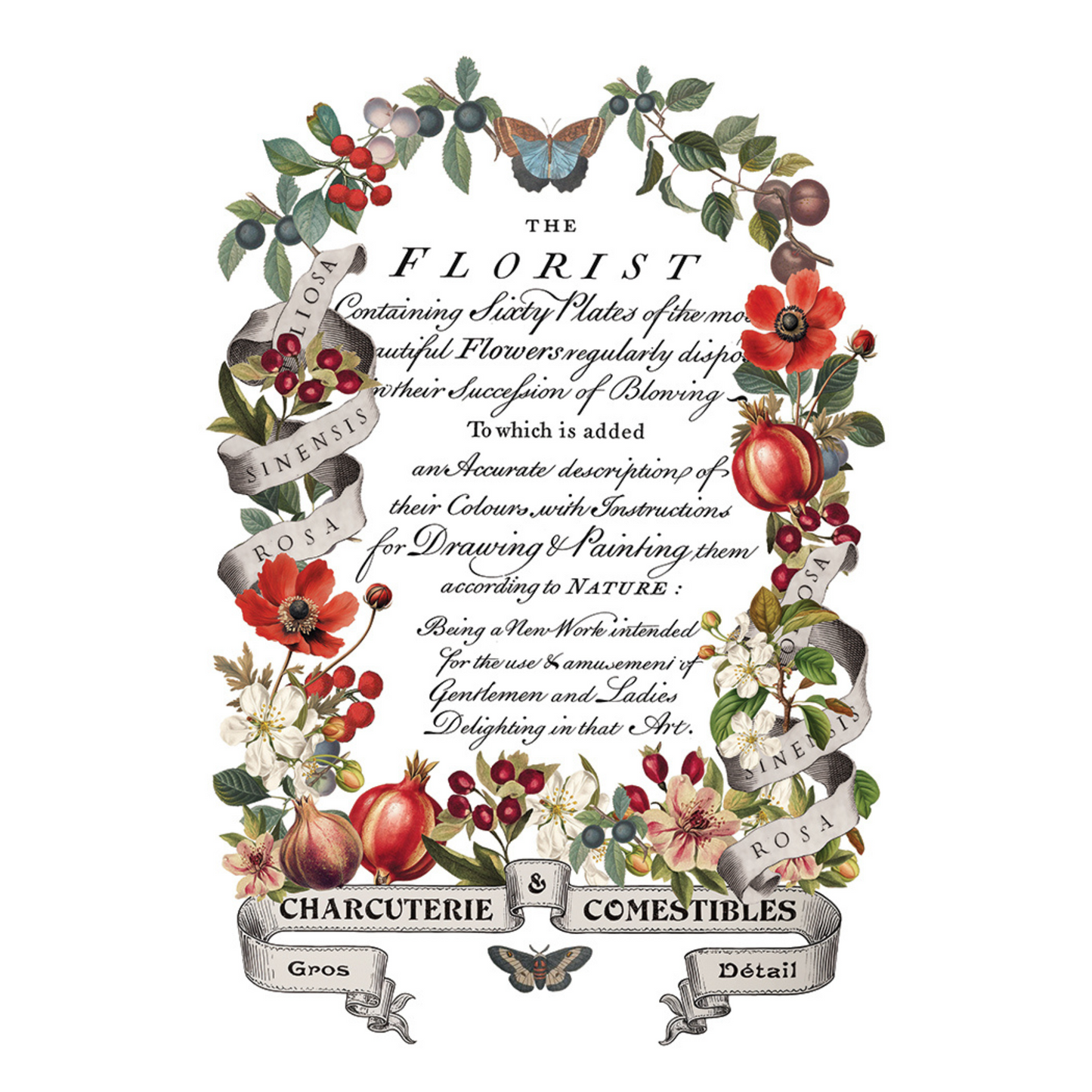 "Clementine" IOD Transfer by Iron Orchid Designs. pg 8 of 8. Available at Milton's Daughter.