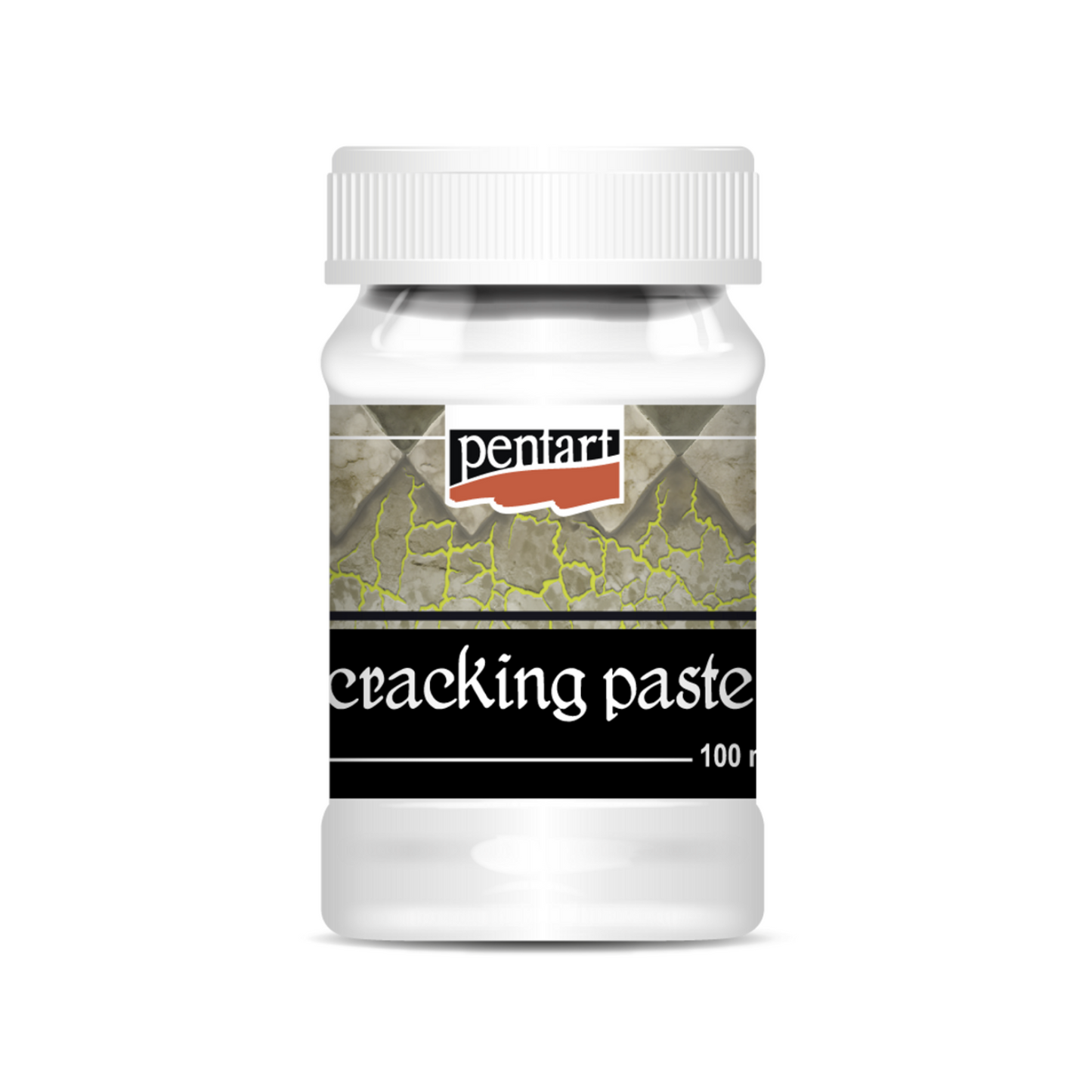 "Cracking Paste" by Pentart. White, 100 ml. Available at Milton's Daughter.