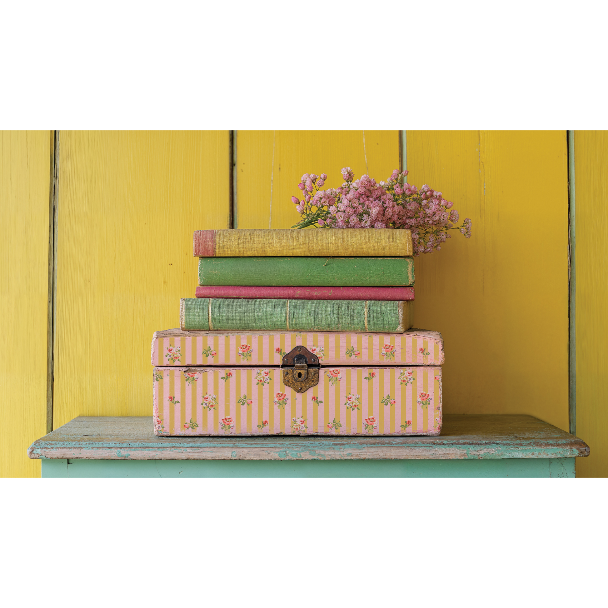 "DItsy Blooms" IOD Paint Inlay Transfer by Iron Orchid Designs. Eight 12" x 16 sheets. Available at Milton's Daughter. Pic 1.