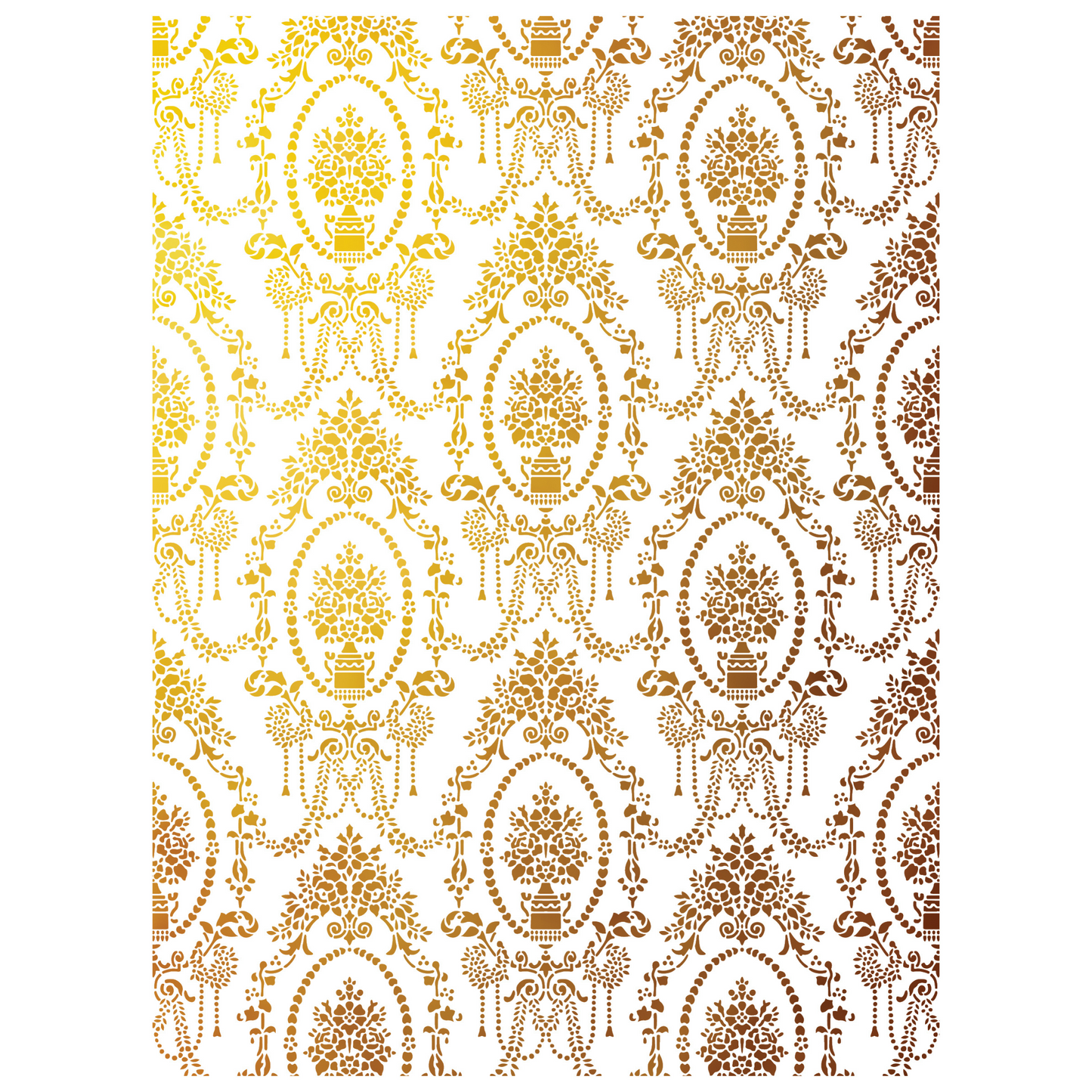 "Emporium" IOD Gilded Foil Transfer by Iron Orchid Designs. Eight 12" x 16" pages. Page 3.