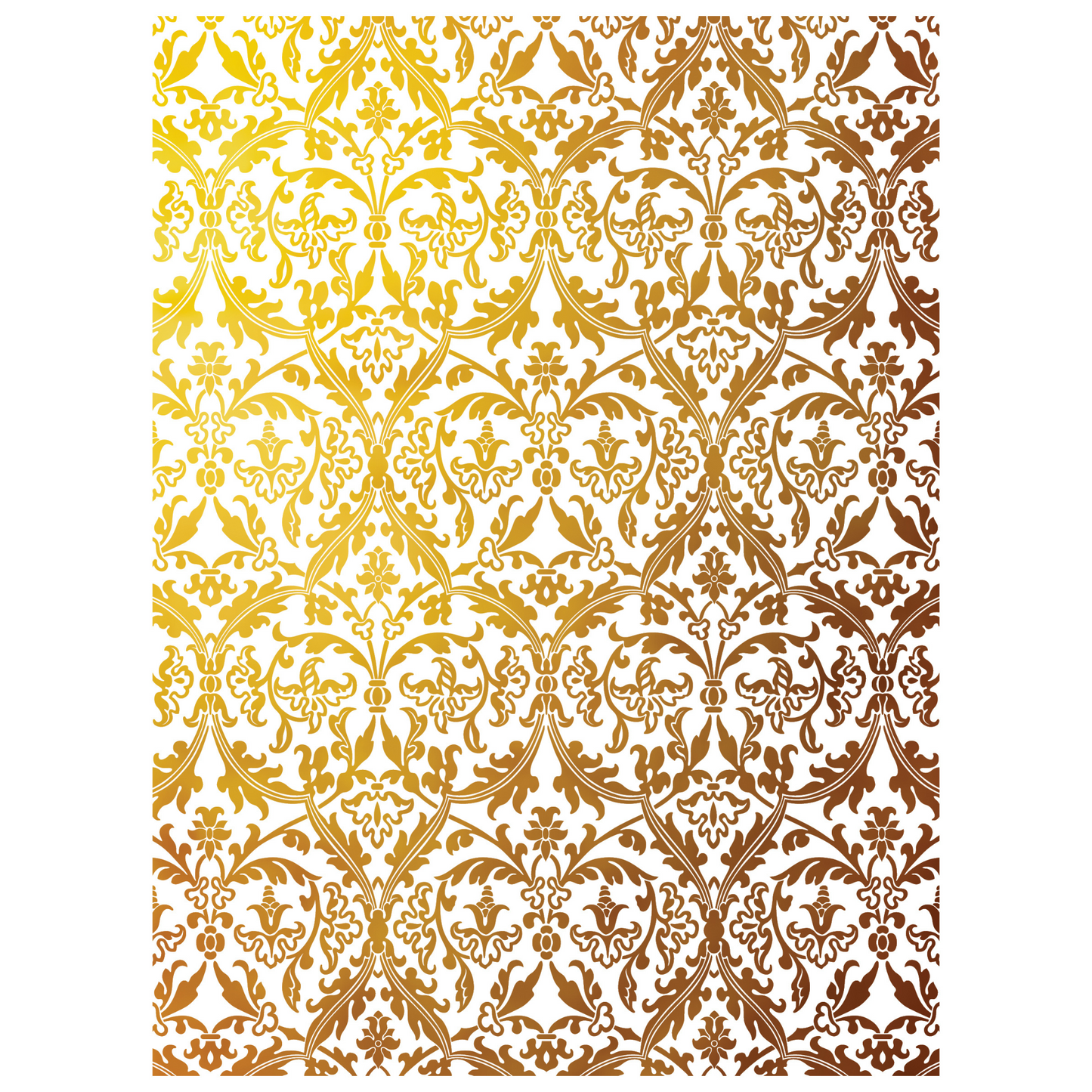 "Emporium" IOD Gilded Foil Transfer by Iron Orchid Designs. Eight 12" x 16" pages. Page 7.