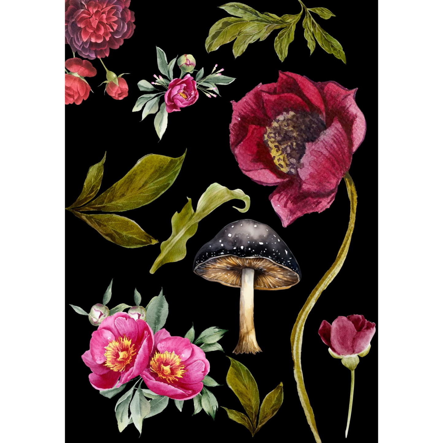 "Faye" decoupage paper set by Made by Marley. Available at Milton's Daughter. Page 3 of 3.