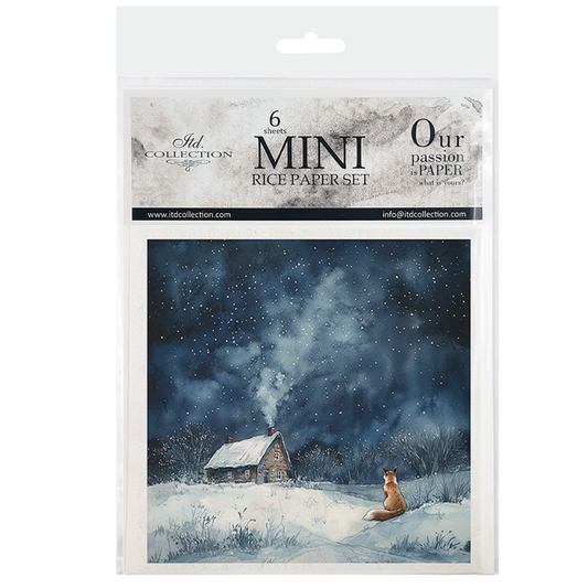 Winter Night Sky - Mini Rice Paper Set