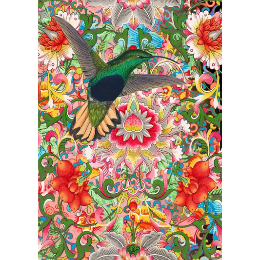 "Humdinger" decoupage paper from Made by Marley. Page 2 of 3 sheet set. Available at Milton's Daughter.