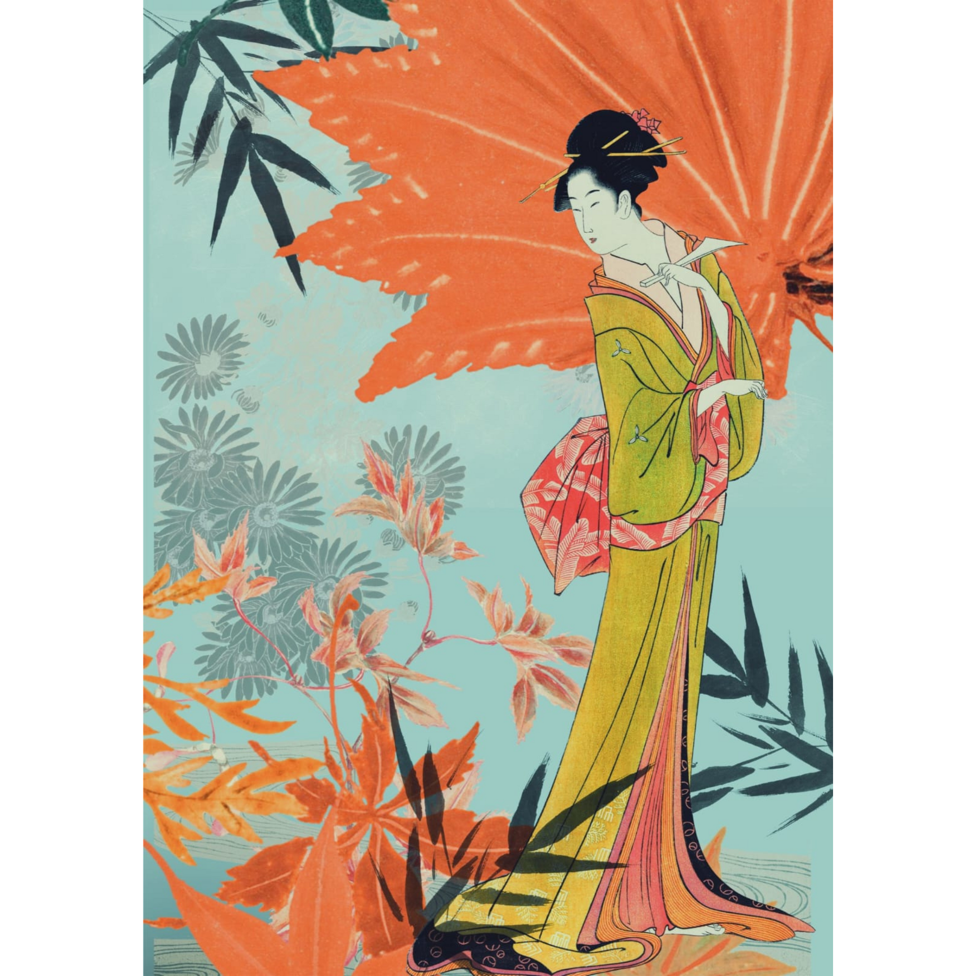 "Koyo" decoupage paper set by Made By Marley. Available at Milton's Daughter. Page 1 of 3.