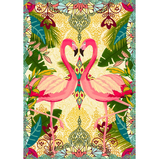 "Loved Up" decoupage paper set from Made by Marley. Page 2 of 3 sheet set. Available at Milton's Daughter.