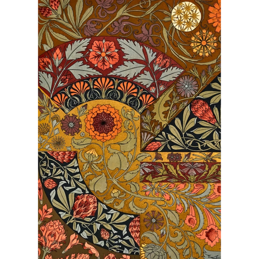 "Mystic Meg" decoupage paper by Made by Marley. page 2 of 3 sheet set. Available at Milton's Daughter.