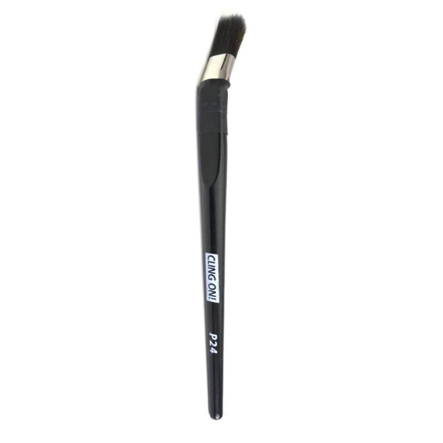 P24 Cling On Bush with Bent Tip. 24mm with long wood handle. Available at Milton's Daughter.