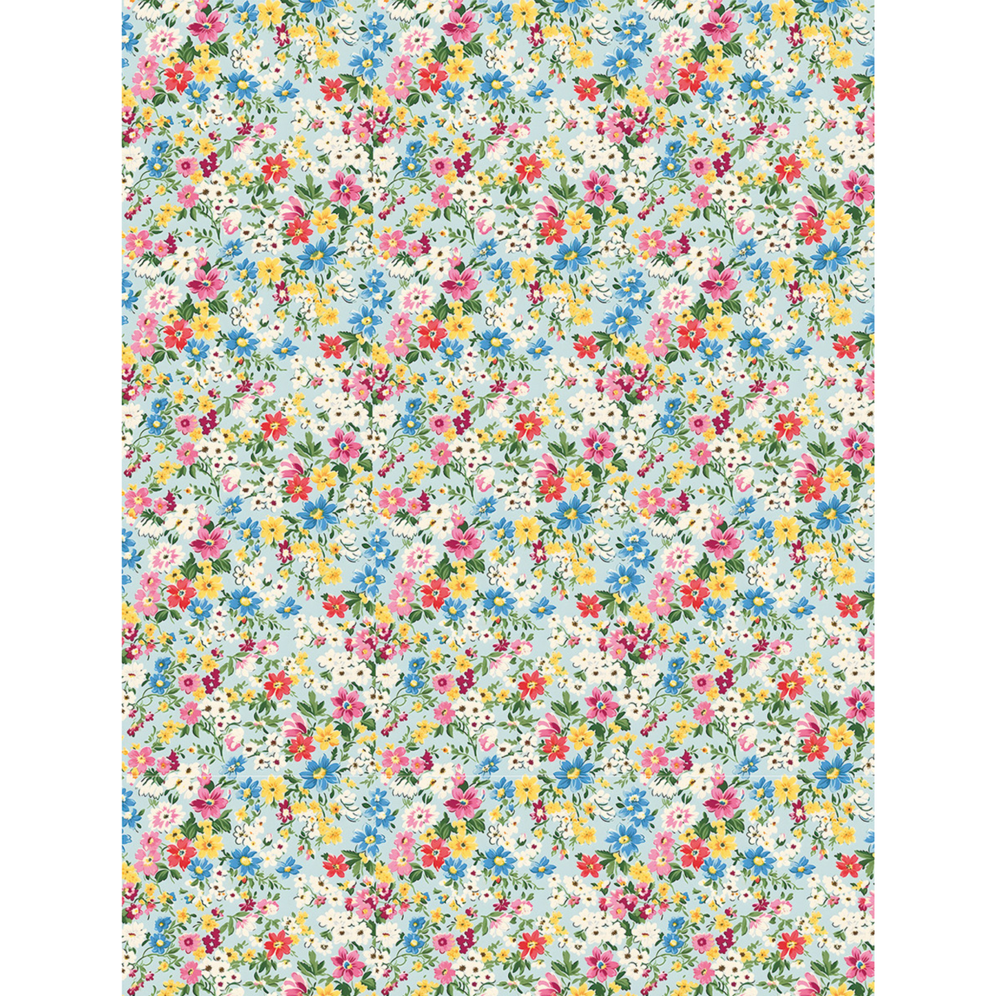 "Pastel Florals Pattern" decoupage rice paper by Calambour. Available at Milton's Daughter.