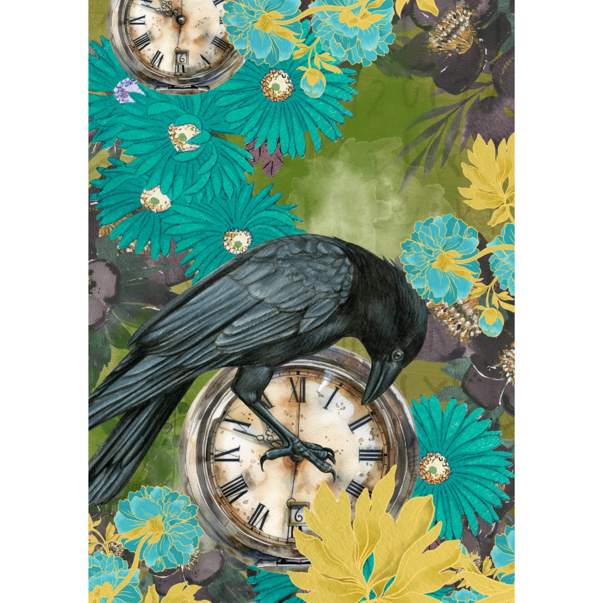 "Rave" decoupage paper set by Made by Marley. Available at Milton's Daughter. Page 3 of 3.