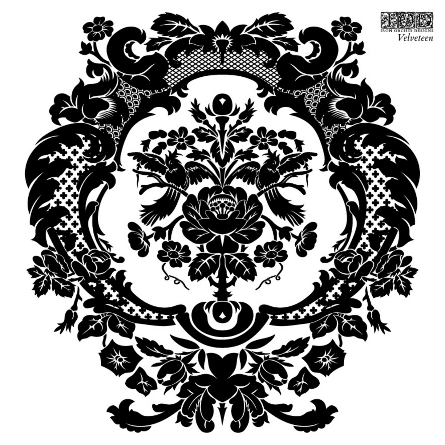 "Insignia" IOD MIni Stamps Boxed Set. Four 6" x 6" sheets. Available at Milton's Daughter. Sheet 1.