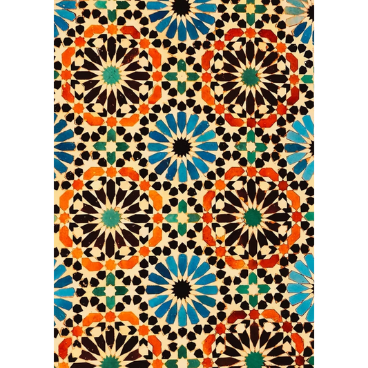 "Tangier" decoupage paper set from Made by Marley. 3 sheet set includes three identical patterned sheets. Page 2 of 3. Available at Milton's Daughter.