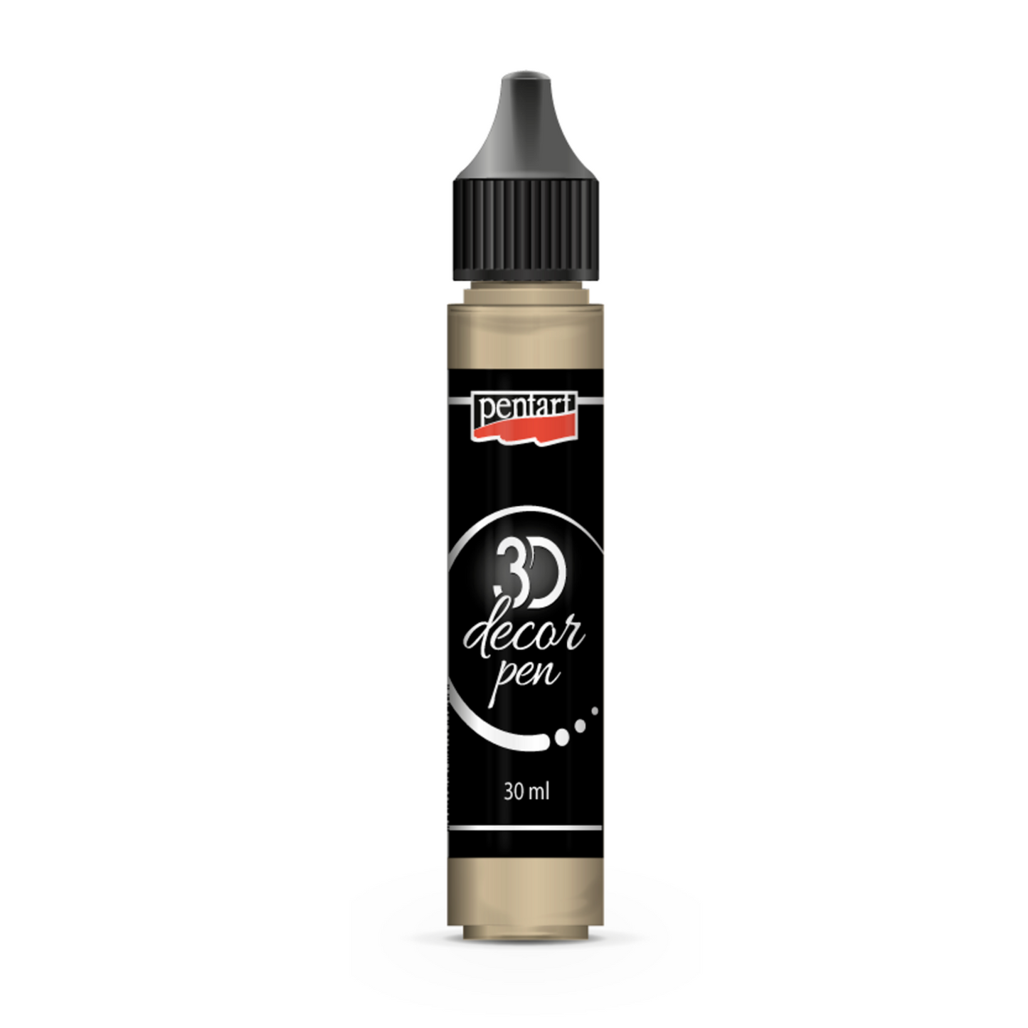 3D Decor Pen Gold by Pentart 30 ml available at Milton's Daughter.