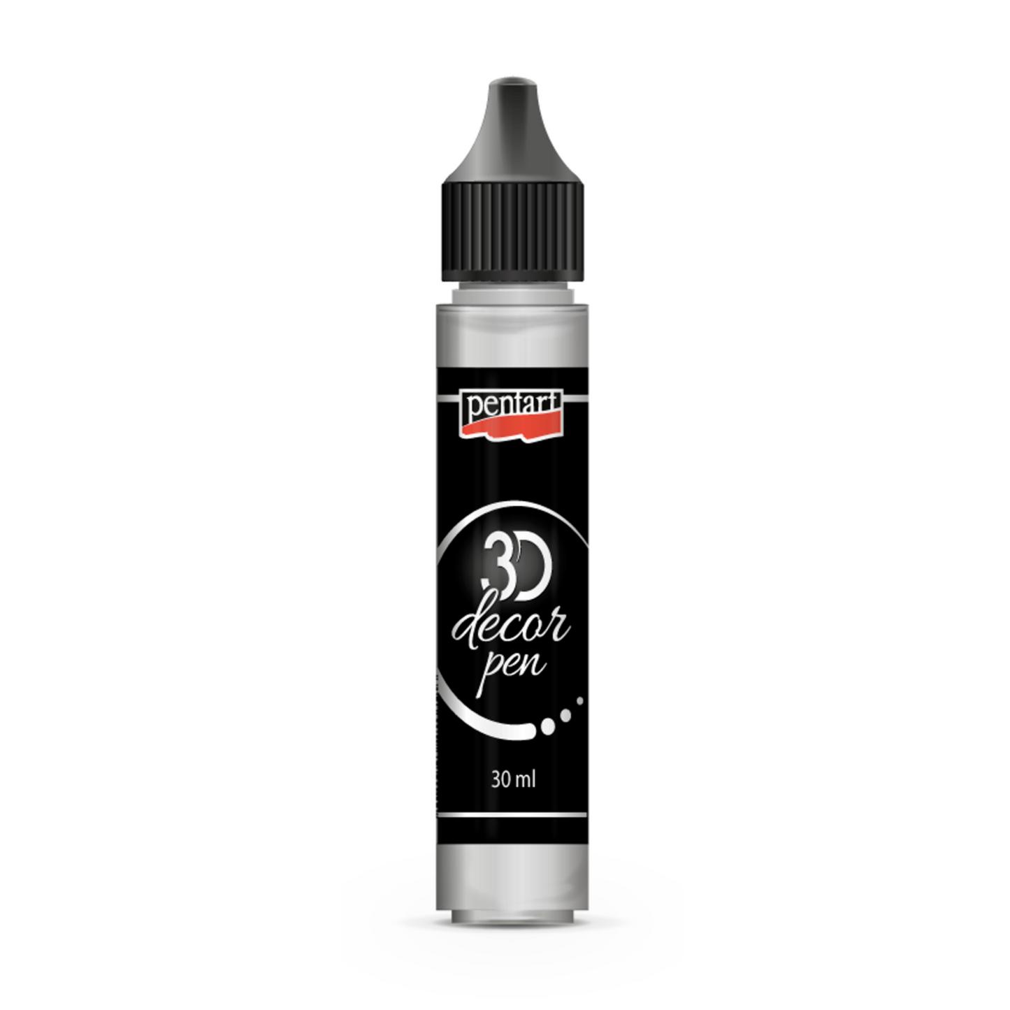 3D Decor Pen Silver by Pentart 30 ml available at Milton's Daughter.