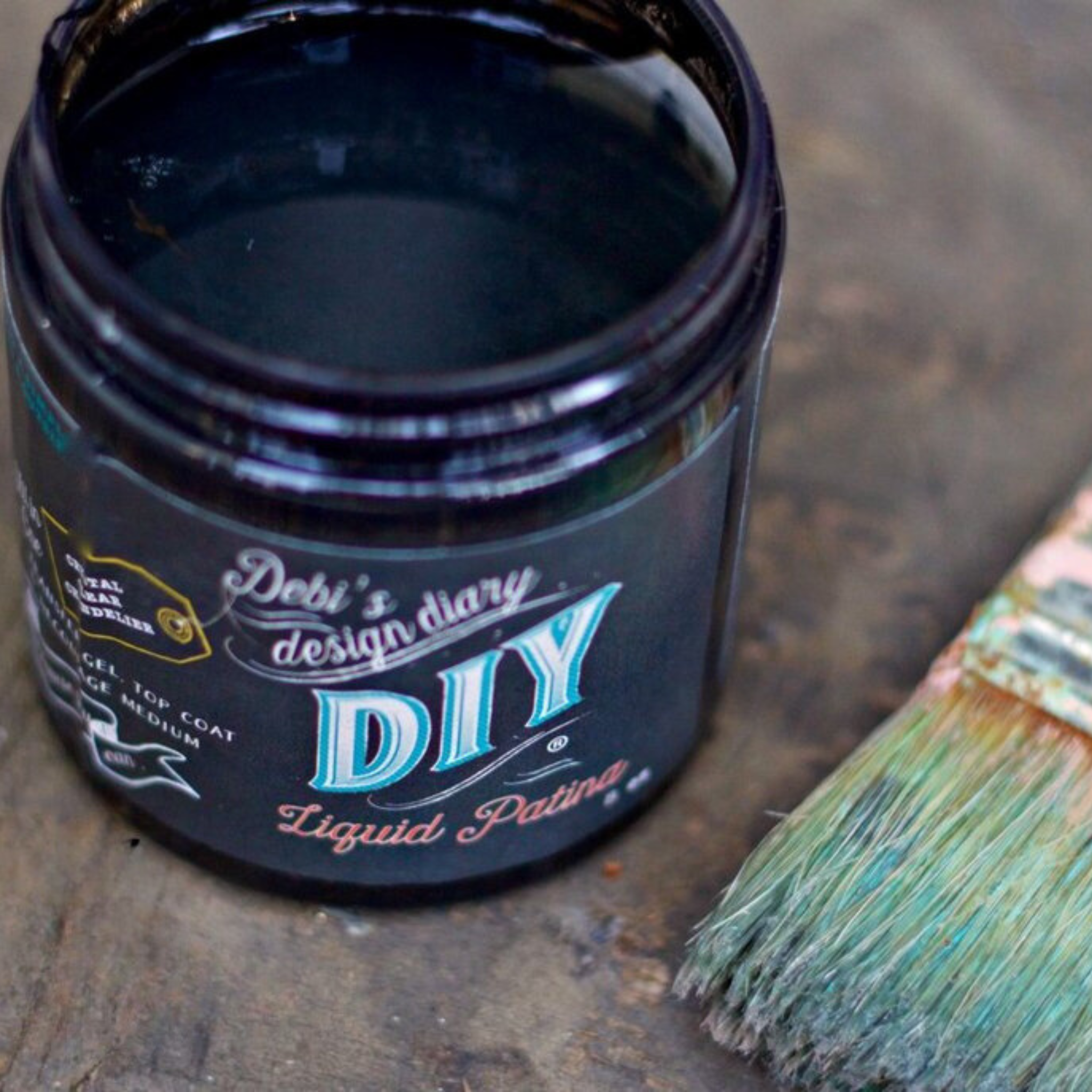 Dark and Decrepit Liquid Patina by DIY Paint – Milton's Daughter