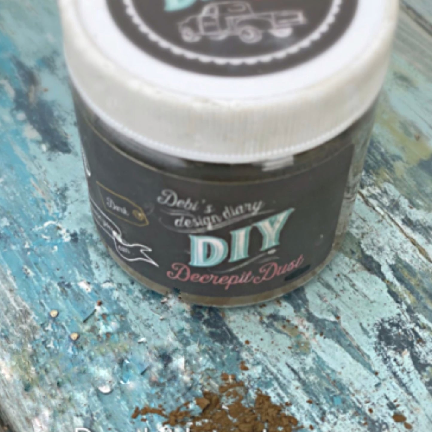 Decrepit Dust in Dark or White by Debi's Design Diary DIY Paint available at Milton's Daughter