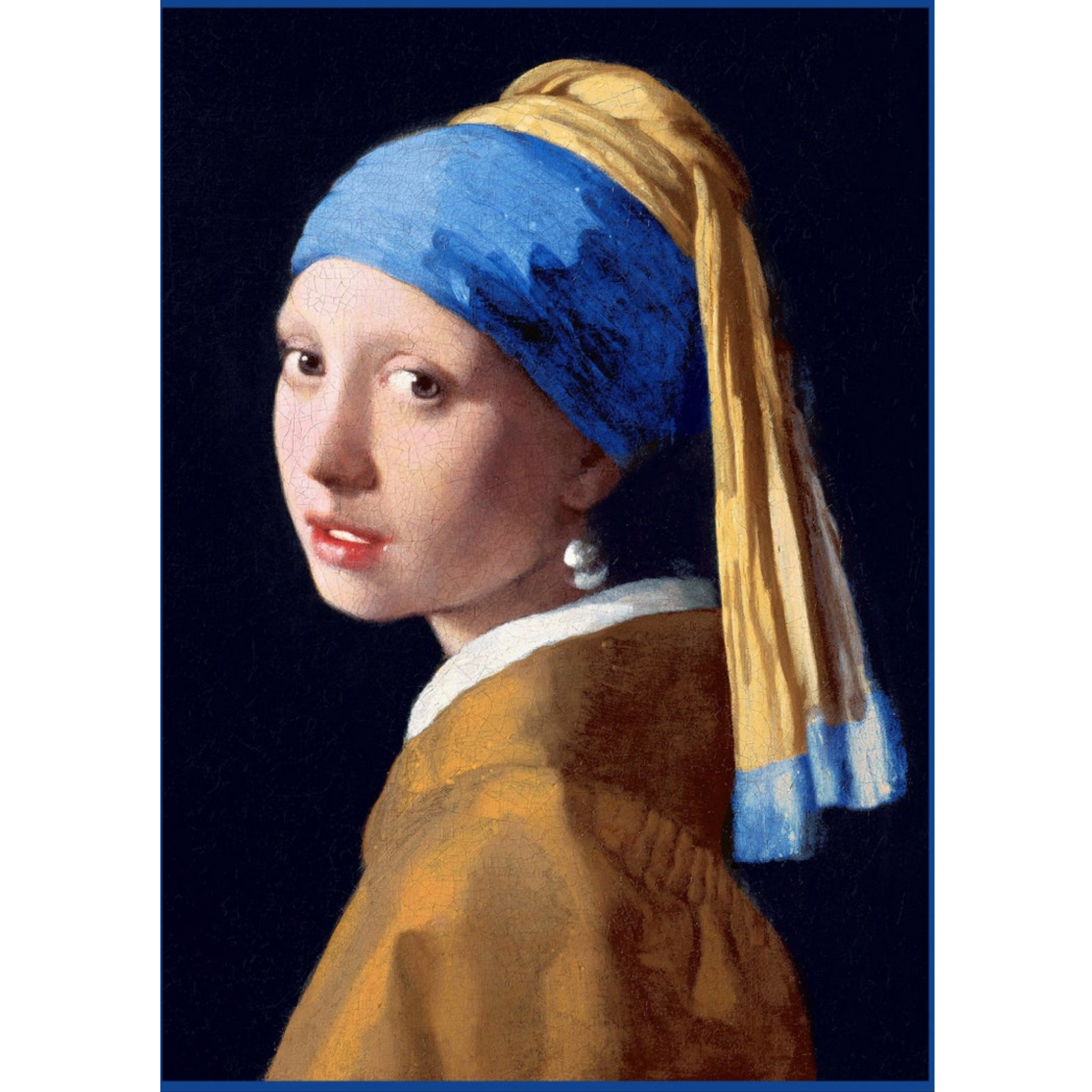 Girl With A Pearl Earring Print by Monahan Papers for Decoupage