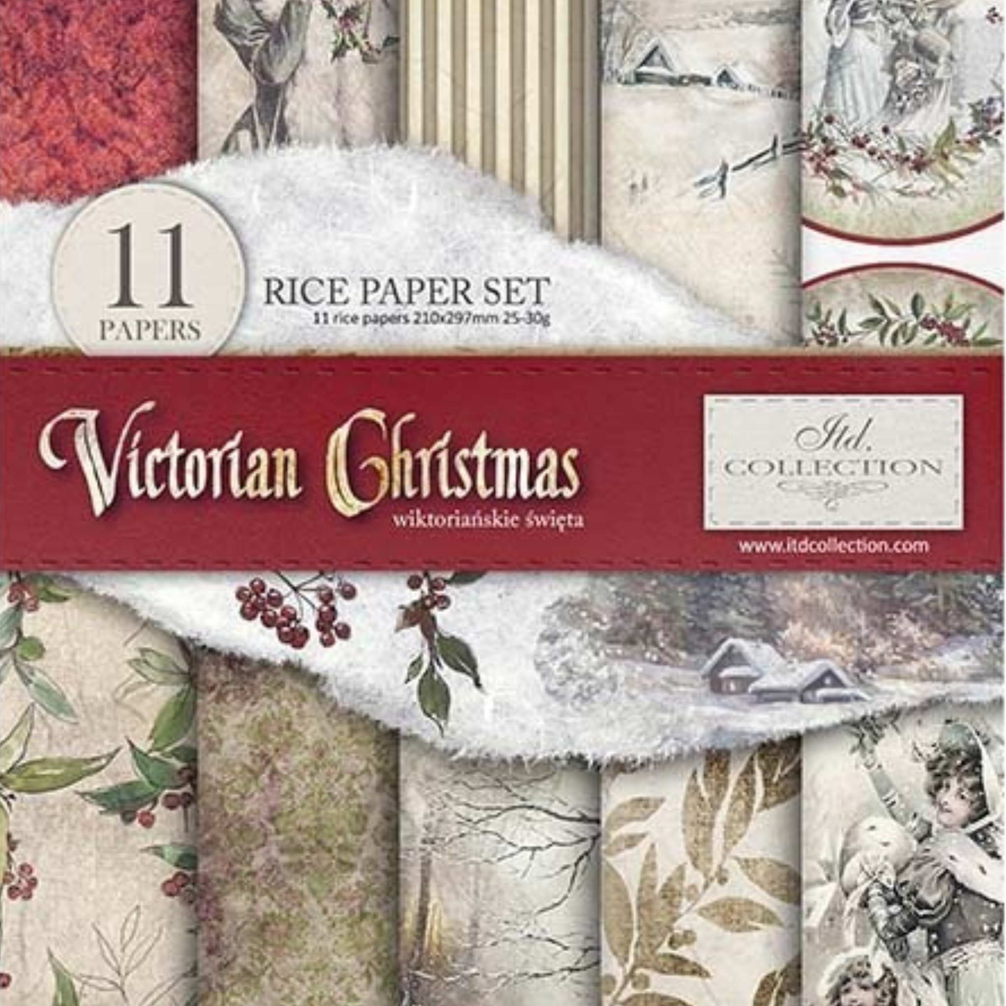 Vintage Wrapping Paper Bundle