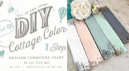 Introducing Cottage Color Paint-- One Step Artisan Furniture Paint by DIY Paint!