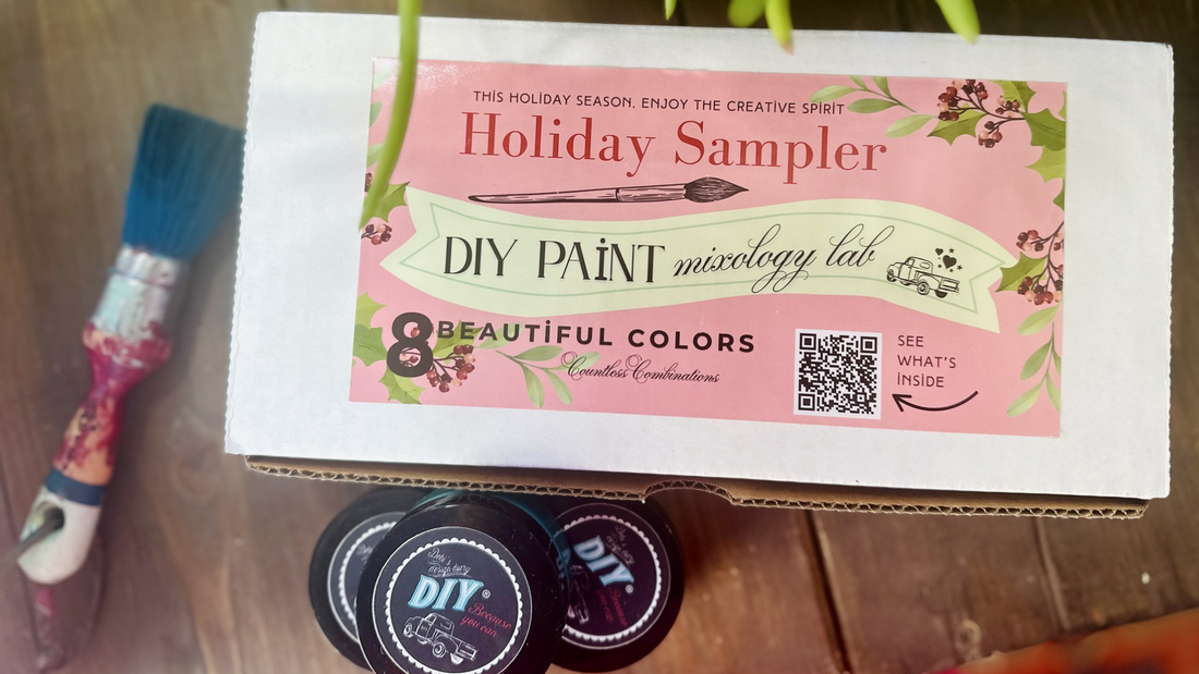 DIY Paint Holiday Edition Sampler Box – Available Now at Milton's Daughter