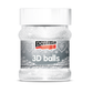 Jar of Pentart 3D balls on a white background