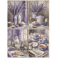 "4 Pack Lavender Still Life" decoupage rice paper by AB Studio. Available at Milton's Daughter.
