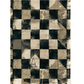 Checkered pattern with black and beige squares.