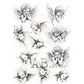 Illustrations of cherubic figures in different poses.