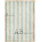 Duck Egg Blue Stripes