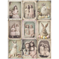 "9 Vintage Style Easter Scenes" decoupage rice paper by AB Studio. Available at Milton's Daughter.