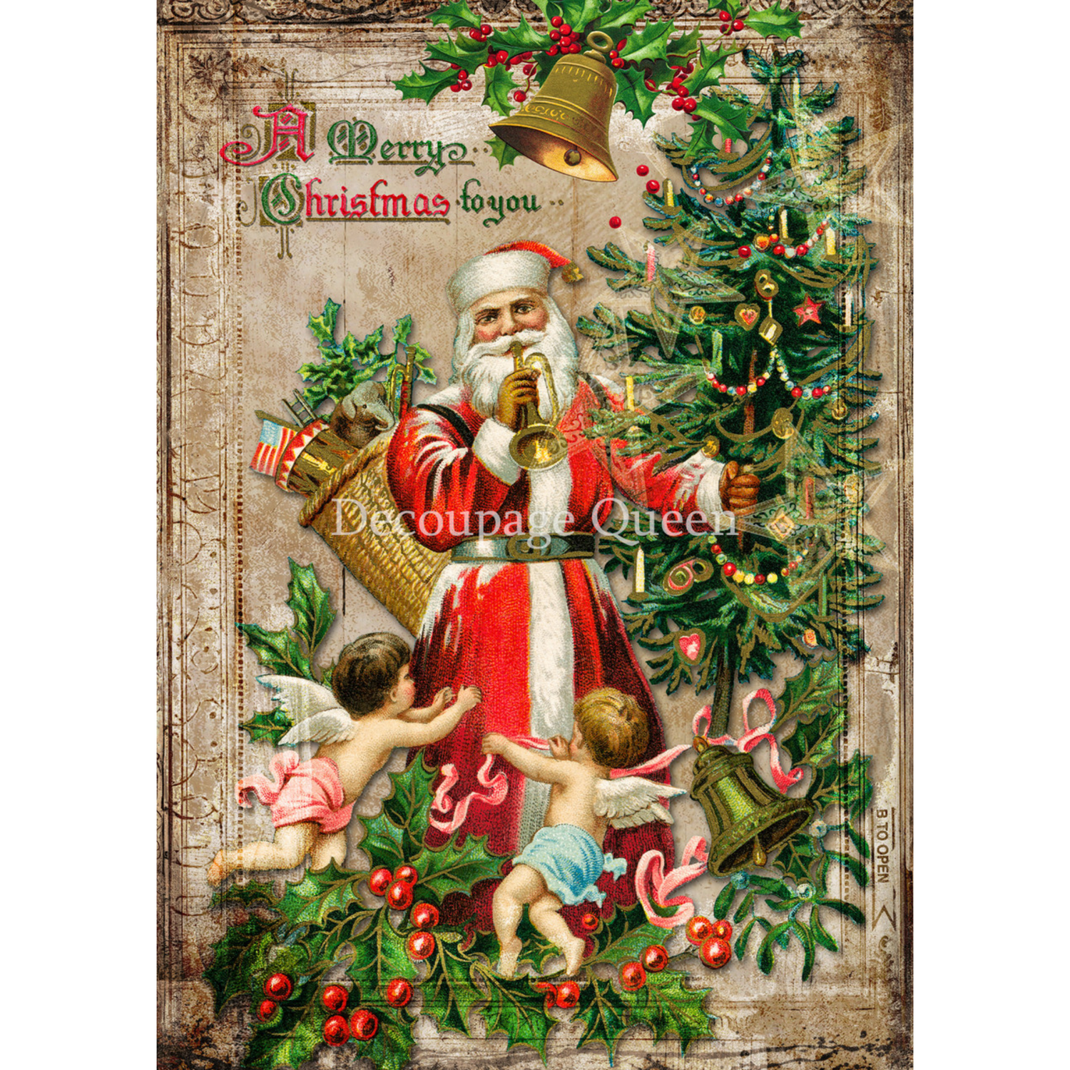 Decoupage Queen Christmas 2024