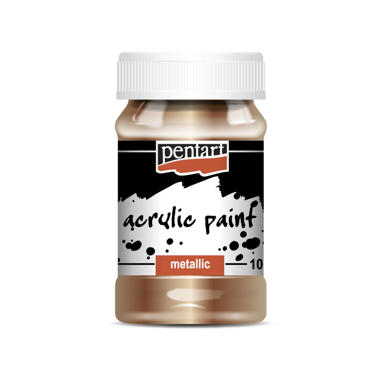 Acrylic Metallic Paint by Pentart