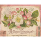 "A Merry Christmas Pink Florals" 24 lb. decoupage paper by Monahan Papers. Available at Milton's Daughter.