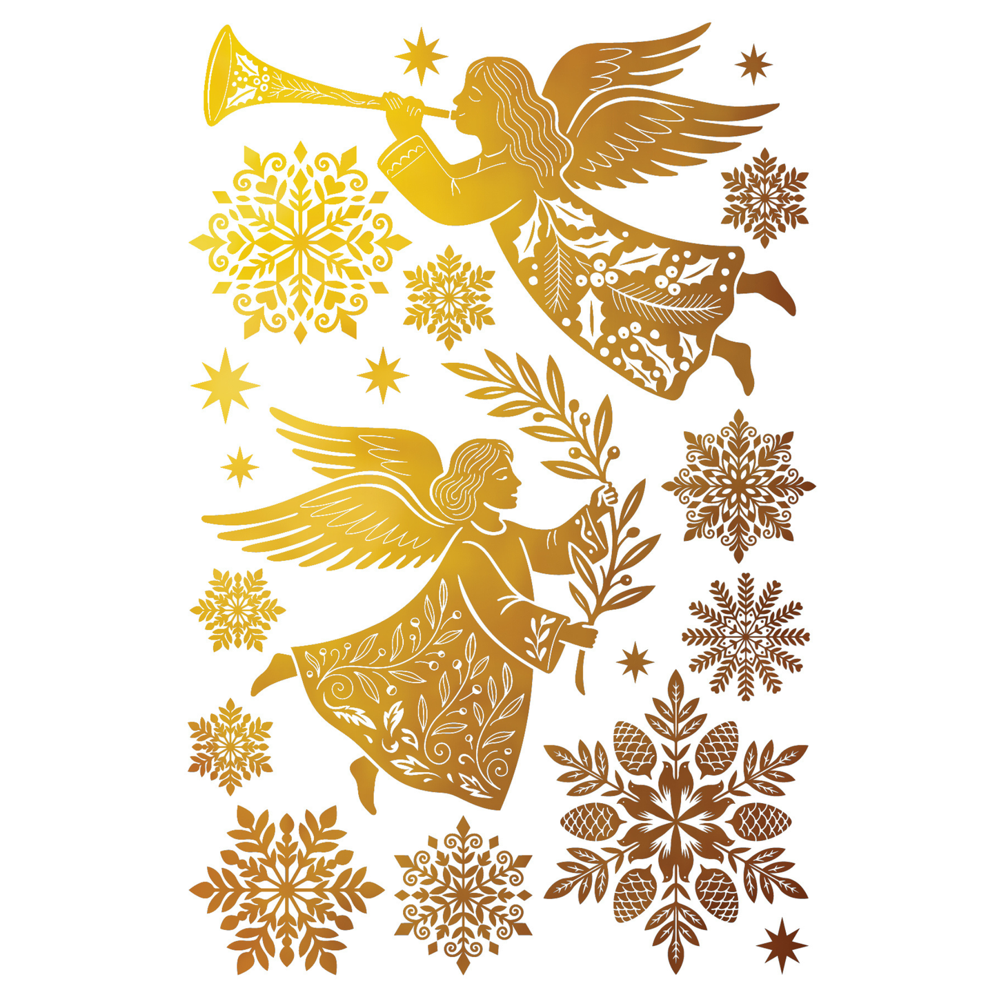 IOD Gilded Foil Transfer 'Angels Sing' pg 1 of 8.
