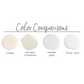 "Antique Ironstone" Bespoke Collection by Sweet Pickins Milk Paint. Color curated by Jami Ray Vintage. Color comparisons with other Sweet Pickins colors. Available at Milton's Daughter.