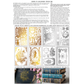 Athenaeum IOD Gilded Foil Transfer by Iron Orchid Designs. Back Cover.