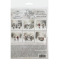 Back packaging of mini rice paper set with children's winter scene images.