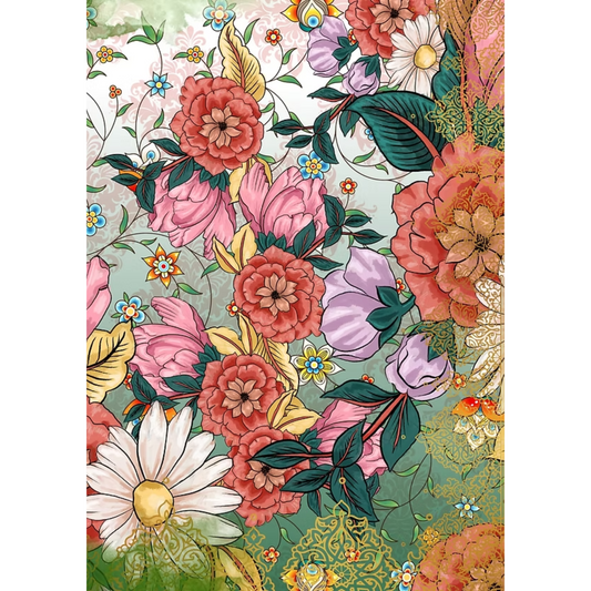 "Beehave" decoupage paper from Made by Marley. Page 2 of 3 sheet set. Available at Milton's Daughter.