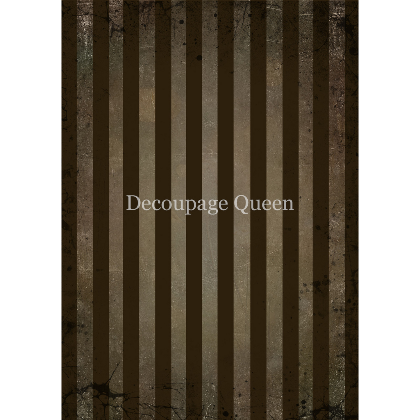 "Brown Stripes" decoupage rice paper by Decoupage Queen. Available at Milton's Daughter.