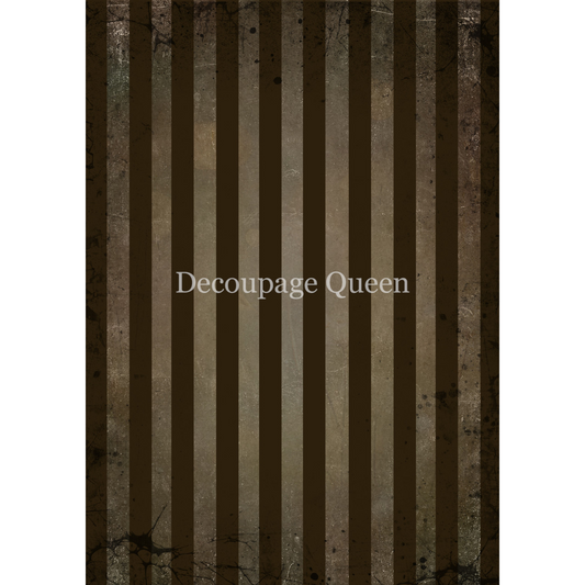 "Brown Stripes" decoupage rice paper by Decoupage Queen. Available at Milton's Daughter.