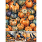 "Cat, Bird & Pumpkins-4 Scenes" decoupage rice paper by AB Studo. Available at Milton's Daughter.