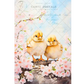 "Chicks and Cherry Blossoms" decoupage rice paper by Paper Designs. Available at Milton's Daughter.