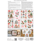 IOD Mini Transfer Darling Holiday. Back cover.