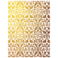 "Emporium" IOD Gilded Foil Transfer by Iron Orchid Designs. Eight 12" x 16"  pages. Page 7.