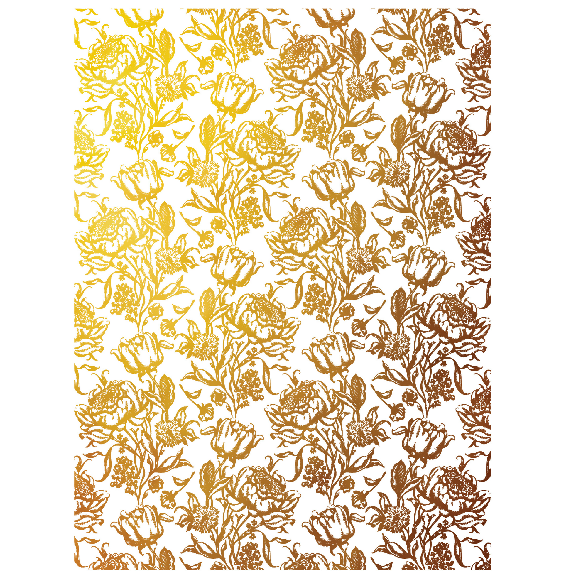 "Emporium" IOD Gilded Foil Transfer by Iron Orchid Designs. Eight 12" x 16"  pages. Page 8.